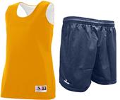 Ladies GOLD Reversible Tank & 9" Mesh Shorts Kit Ladies GOLD Reversible Tank & 9" Mesh Shorts Kit