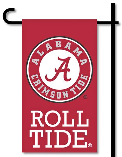 NCAA Alabama Mini Garden Flag w/Pole