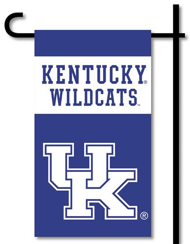 NCAA Kentucky Mini Garden Flag w/Pole
