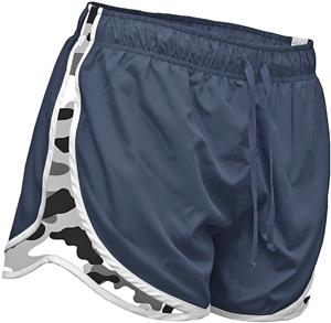 womens camo running shorts
