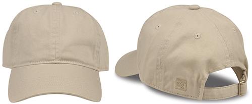 The Game Washed Twill Cap GBV100. Embroidery is available on this item.