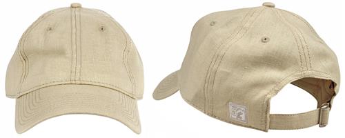 The Game Relaxed Linen Call Cap GB420 - C/O. Embroidery is available on this item.