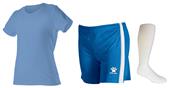 Womens Jersey Soccer Shorts & Sock KIT Womens Jersey Soccer Shorts & Sock KIT