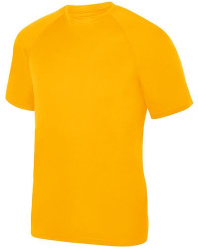 Augusta Adult Large Attain Wicking Shirt Gold 3. Decorated in seven days or less.