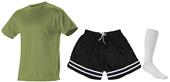 Adult Youth Soccer Tee Satin Shorts & Sock KIT Adult Youth Soccer Tee Satin Shorts & Sock KIT