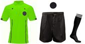 Soccer Referee Jersey Patch Short Sock KIT