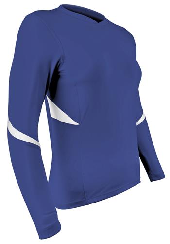 Epic Womens & Girls "STYLE" Long Sleeve Cooling Volleyball Jersey. Printing is available for this item.