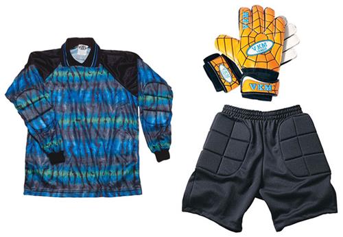 Adult Youth Soccer Goalie Jersey Gloves Shorts KIT