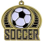 Epic 2" Sports Journey Gold Soccer Medals Epic 2" Sports Journey Gold Soccer Medals