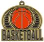 Epic 2" Sports Journey Gold Basketball Award Medals