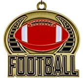 Epic 2" Sports Journey Gold Football Award Medals