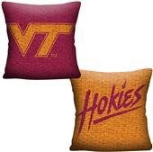 Northwest NCAA Virginia Tech Invert Woven Pillow