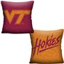 Northwest NCAA Virginia Tech Invert Woven Pillow