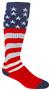 'Merica Unfurled Flag Kneehigh/OTC Socks PAIR