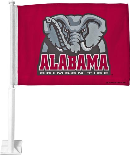 Rico NCAA Alabama Crimson Tide 2 Side Car Flag