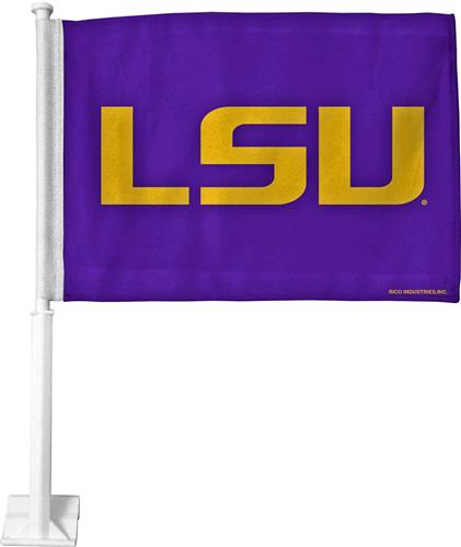 Rico NCAA Louisiana State Tigers 2 Side Car Flag