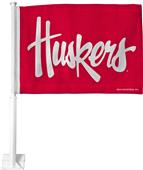 Rico NCAA Nebraska Cornhuskers 2 Side Car Flag Rico NCAA Nebraska Cornhuskers 2 Side Car Flag