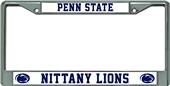 Rico NCAA Penn State Chrome License Plate Frame Rico NCAA Penn State Chrome License Plate Frame