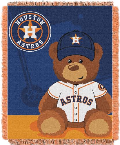 Northwest MLB Houston Field Bear Baby Throw
