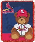 Northwest MLB St. Louis Field Bear Baby Throw Northwest MLB St. Louis Field Bear Baby Throw
