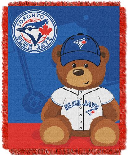 Northwest MLB Toronto Field Bear Baby Throw