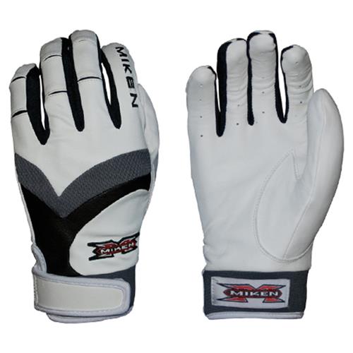 Miken Super Soft Baseball/Softball Batting Gloves Baseball Equipment