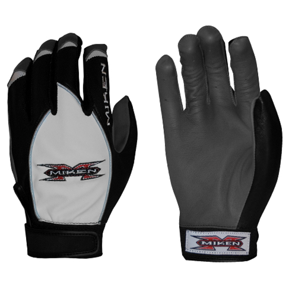 Miken Elite Baseball/Softball Batting GlovesYouth Baseball Equipment