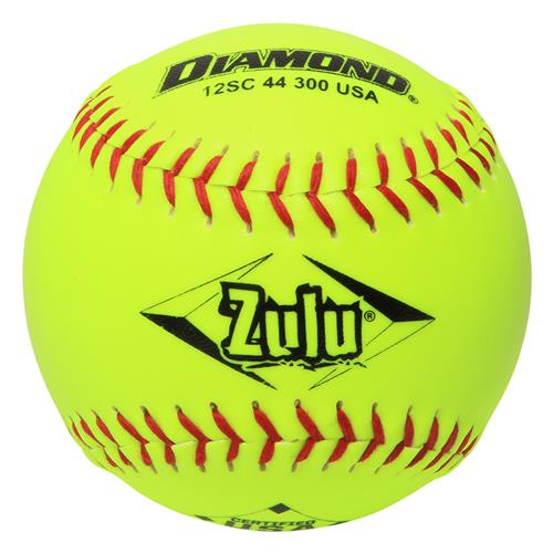 Diamond 12SC 44 300 USA Zulu 12" Slwpitch Softballs (DZ)