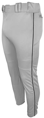 Epic Elastic Bottom Baseball Pants with Piping. Free braiding is available on this item.