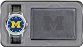 Rico NCAA Michigan Combo Wallet Watch Set Rico NCAA Michigan Combo Wallet Watch Set