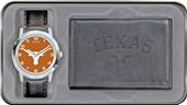 Rico NCAA Texas Longhorns Combo Wallet Watch Set Rico NCAA Texas Longhorns Combo Wallet Watch Set