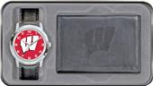 Rico NCAA Wisconsin Badgers Combo Wallet Watch Set Rico NCAA Wisconsin Badgers Combo Wallet Watch Set