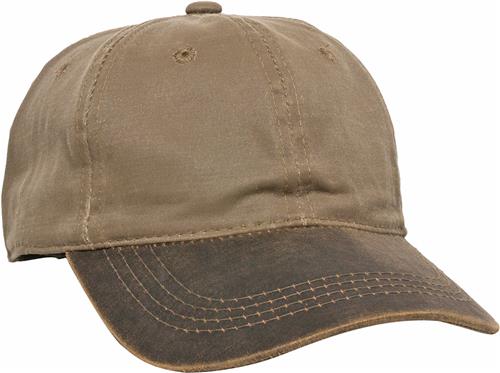 OC HPD-605 Weathered Cotton Solid Back Cap. Embroidery is available on this item.