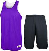 Adult & Youth Reverse Basketball Jersey Shorts Kit