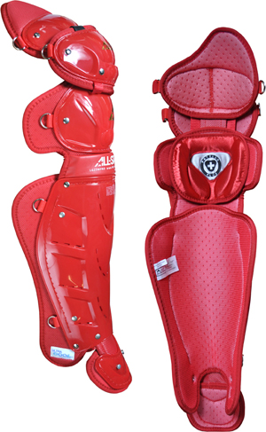 ALL-STAR LG23WPRO Baseball Catcher's Leg Guards. Free shipping.  Some exclusions apply.