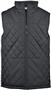 Badger Mens Loose Quilted Wind Vest (Black,Graphite,Navy,Red,Royal)