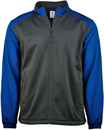 Adult & Youth Soft Shell Sport Jacket (Black,Graphite,Navy). Decorated in seven days or less.