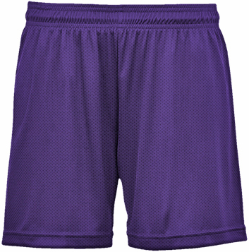 Badger Sport C2 5" Women's Mesh Shorts No Pockets