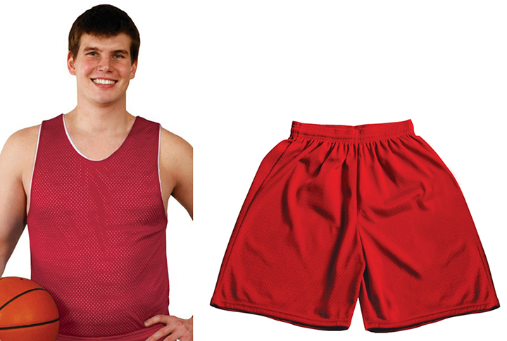 basketball jersey with shorts outfit