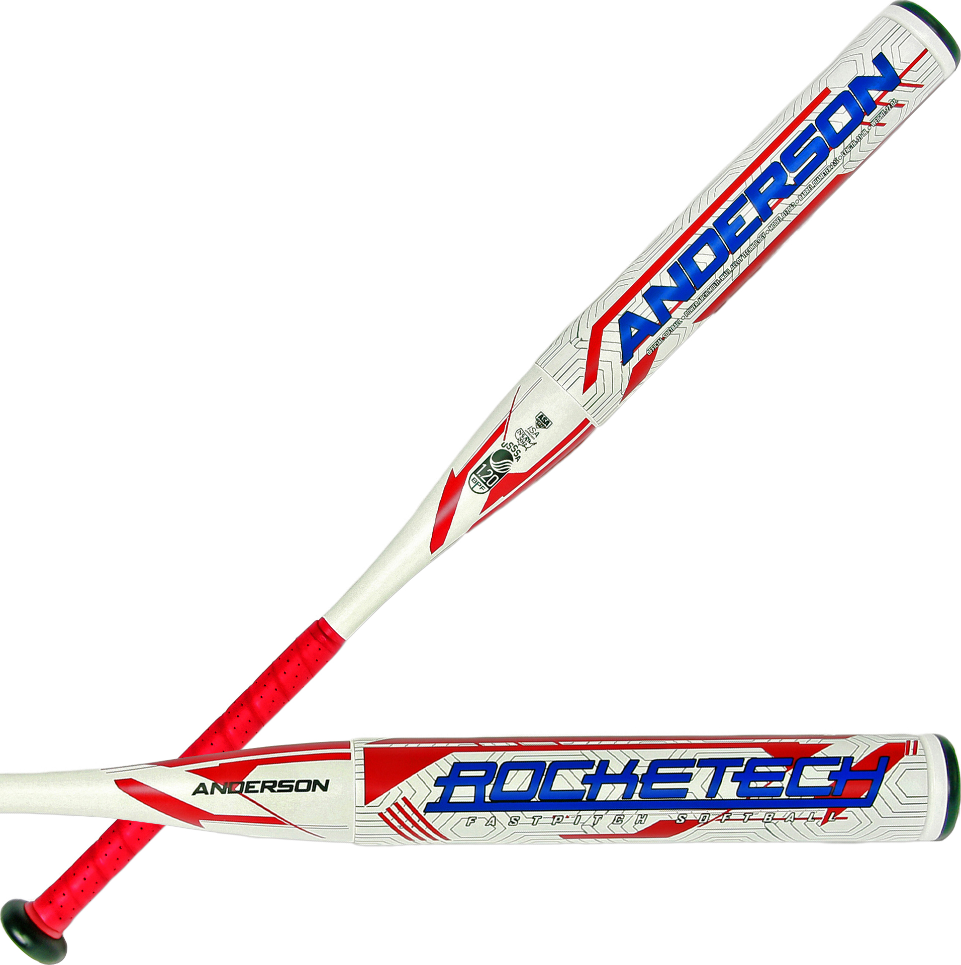 E139349 Anderson 2020 Rocketech 9 Fastpitch Softball Bat