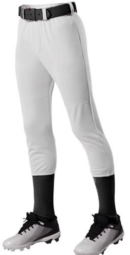 E139373 Alleson Youth Pull-Up Baseball Pant W/Belt Loops