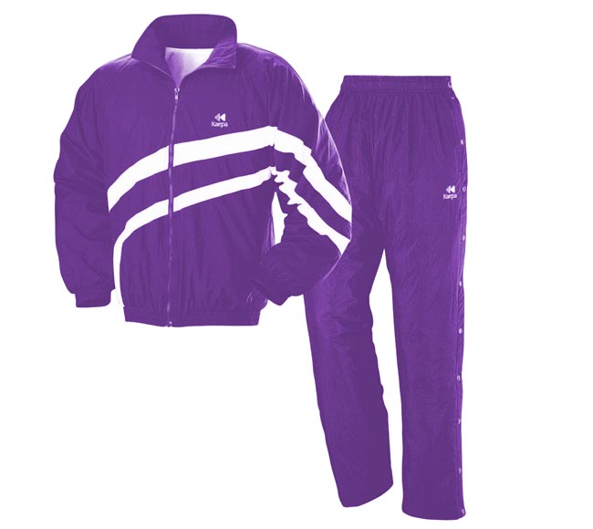 E13959 Kaepa Womens Purple Warm Up Suits 0600