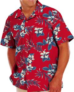 hibiscus print shirts