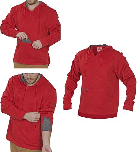 Rawlings Brushed Performance Fleece Hoodie. Decorated in seven days or less.