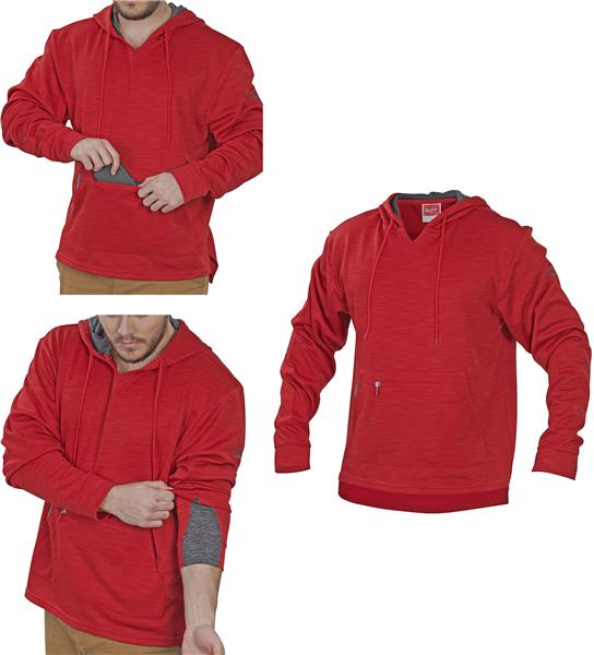 Rawlings performance fleece store hoodie