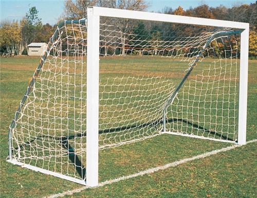 6.5 x 18 x 2 x 6.5 White Rd or Sq Soccer Goals. Free shipping.  Some exclusions apply.