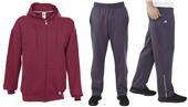 Russell Mens Full Zip Hoodie & Pants KIT Russell Mens Full Zip Hoodie & Pants KIT