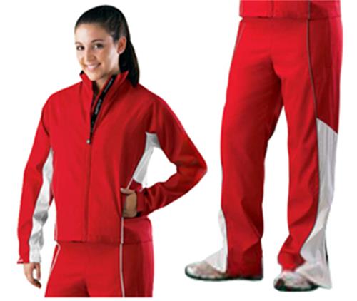 Womens Water Repellant Warmup Jacket Pants Kit