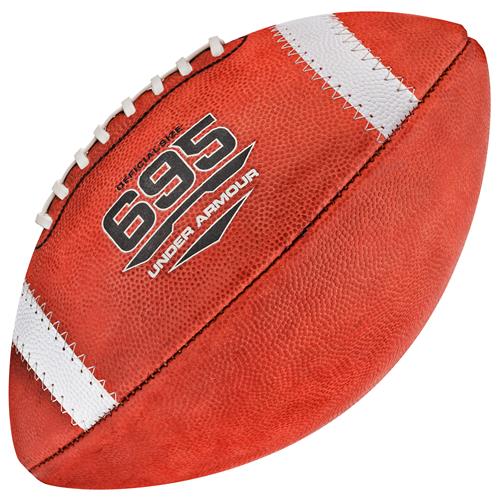 Under Armour 695 NFHS Leather Footballs BULK Football Equipment and Gear
