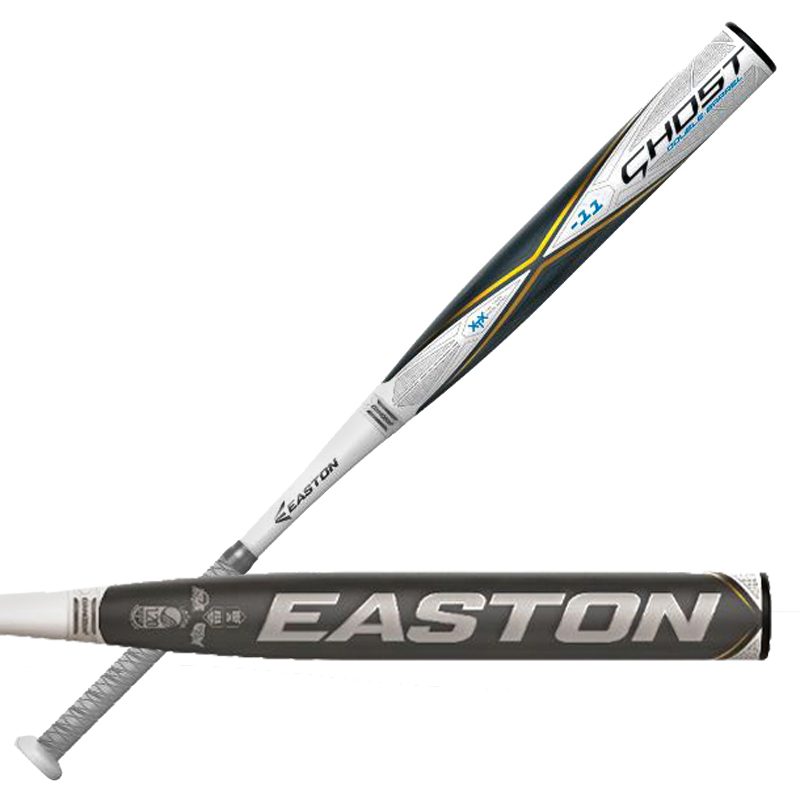 Batte De Softball Easton Ghost Advanced - 33"/22 Oz (-11), Composite Carbone, Neuve